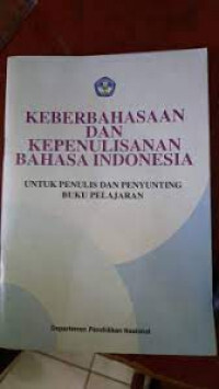 Image of Keberbahasaan dan Kepenulisan Bahasa Indonesia